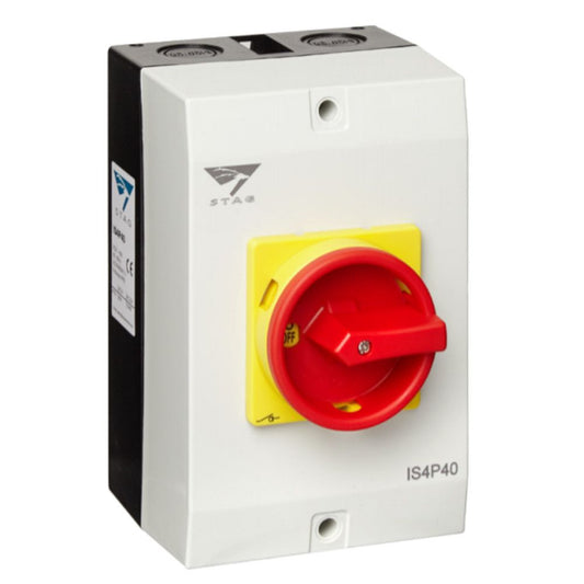 IMO Stag 40A AC Isolator - 4 Pole IP65 Enclosed