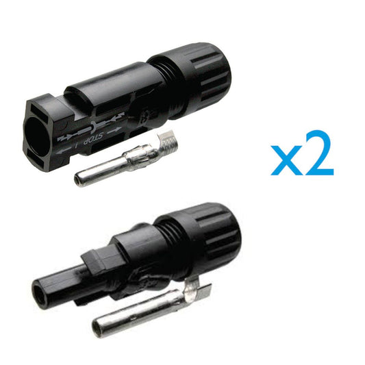 Staubli MC4 Connector Male & Female Twin Pack (4-6 mmÂ²)